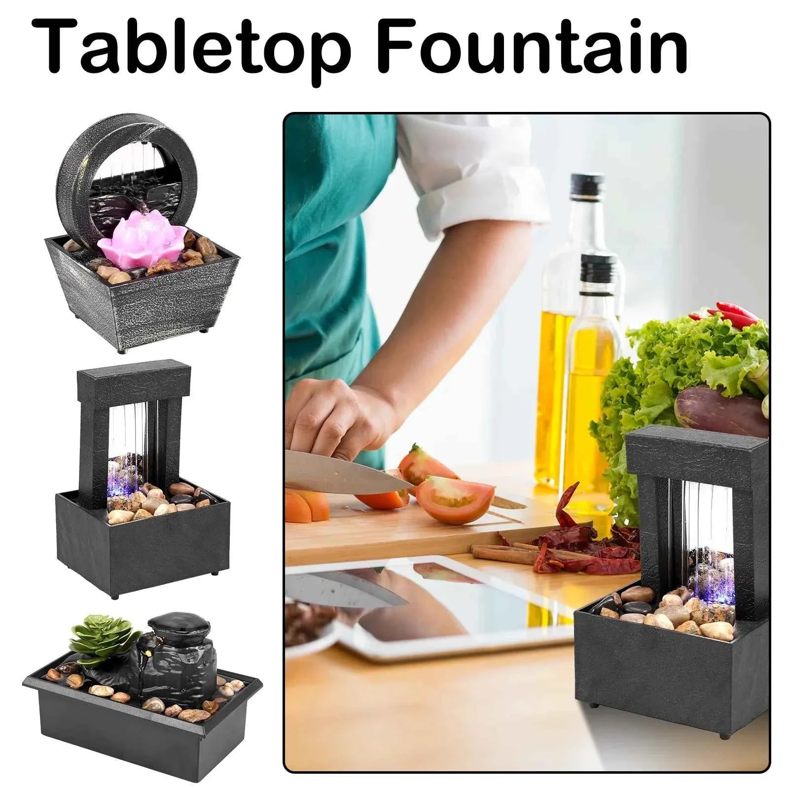 Mini Indoor Desktop Water Fountain