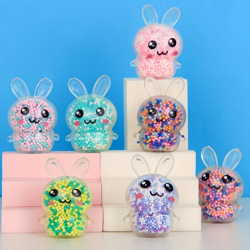 Light-Up Bunny Stress Balls – Set of 3