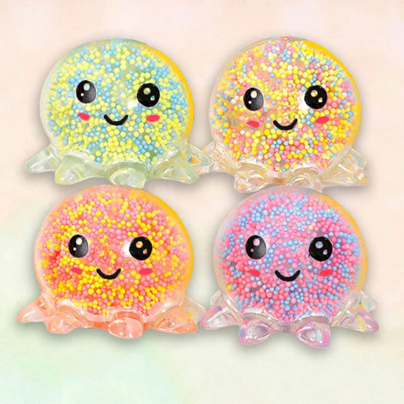 Glow-in-the-Dark Squid Squeeze Ball