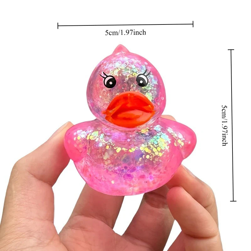 Squishy Aurora Duck Squeeze Toy
