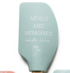 Krumbs Kitchen® Farmhouse Silicone Spatula – Removable Wooden Handle