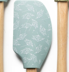 Krumbs Kitchen® Farmhouse Silicone Spatula – Removable Wooden Handle