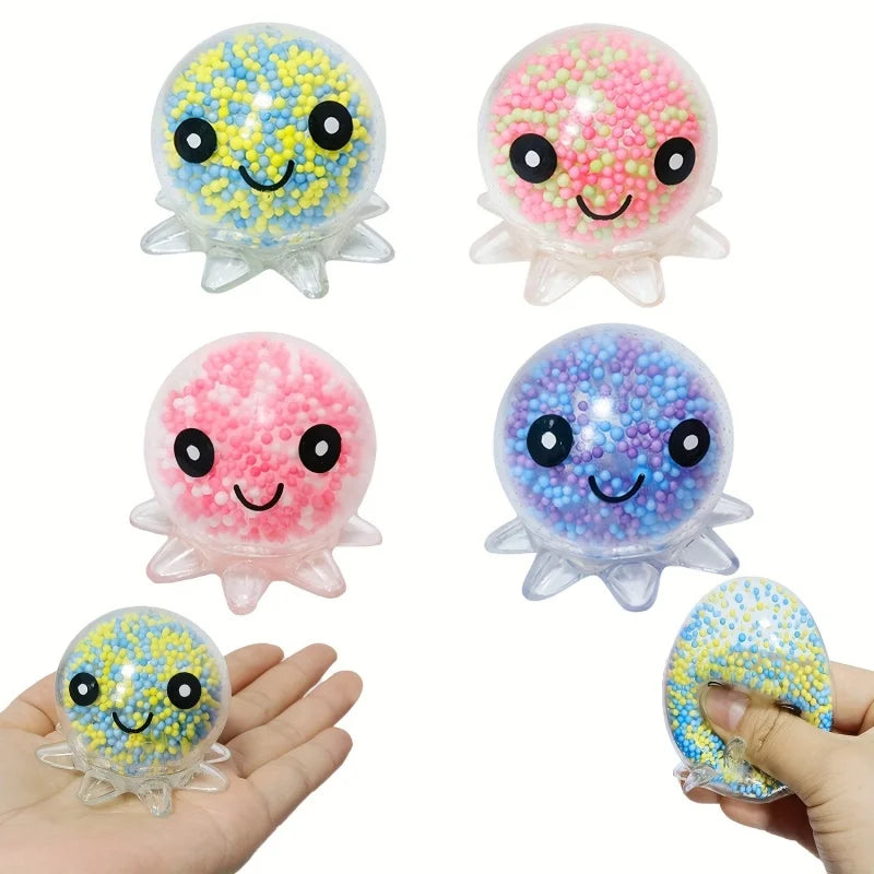 Glow-in-the-Dark Squid Squeeze Ball