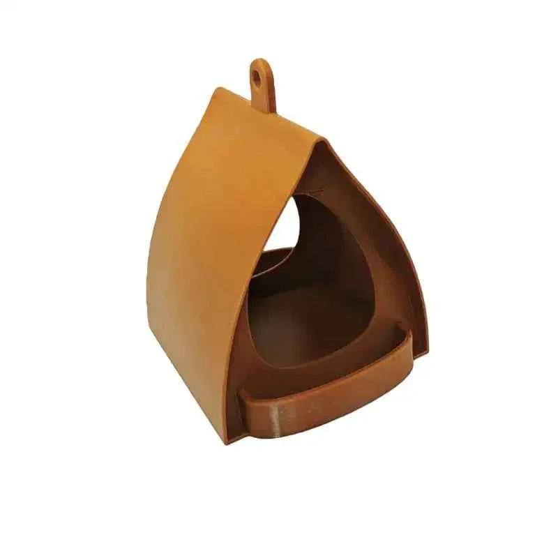 Large Capacity Hanging Bird Feeder with Roof