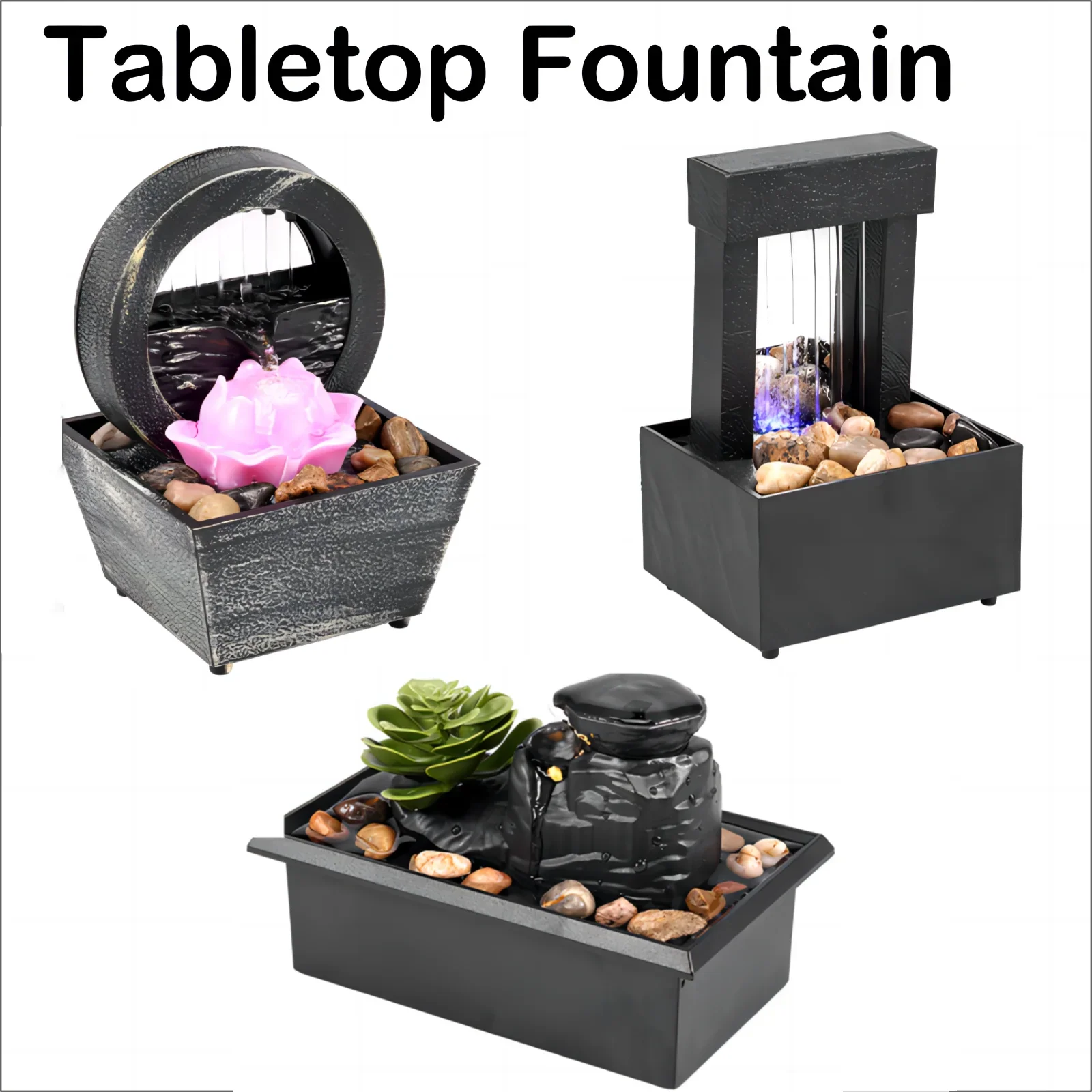 Mini Indoor Desktop Water Fountain