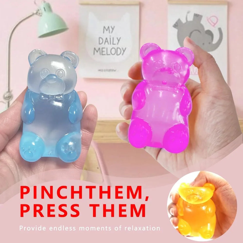 Squishy Mini Gummy Bear Stress Toy