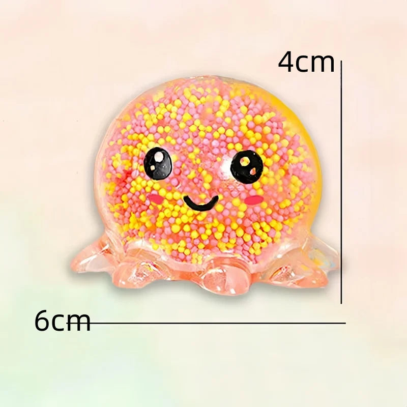 Glow-in-the-Dark Squid Squeeze Ball