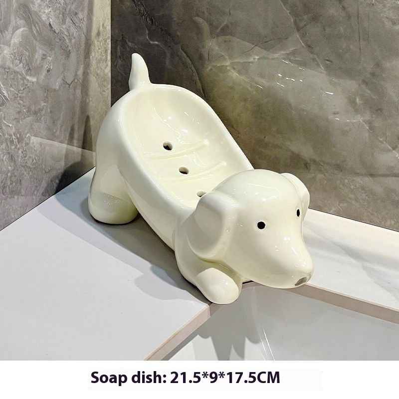 Dolphin Ceramic Soap Dish