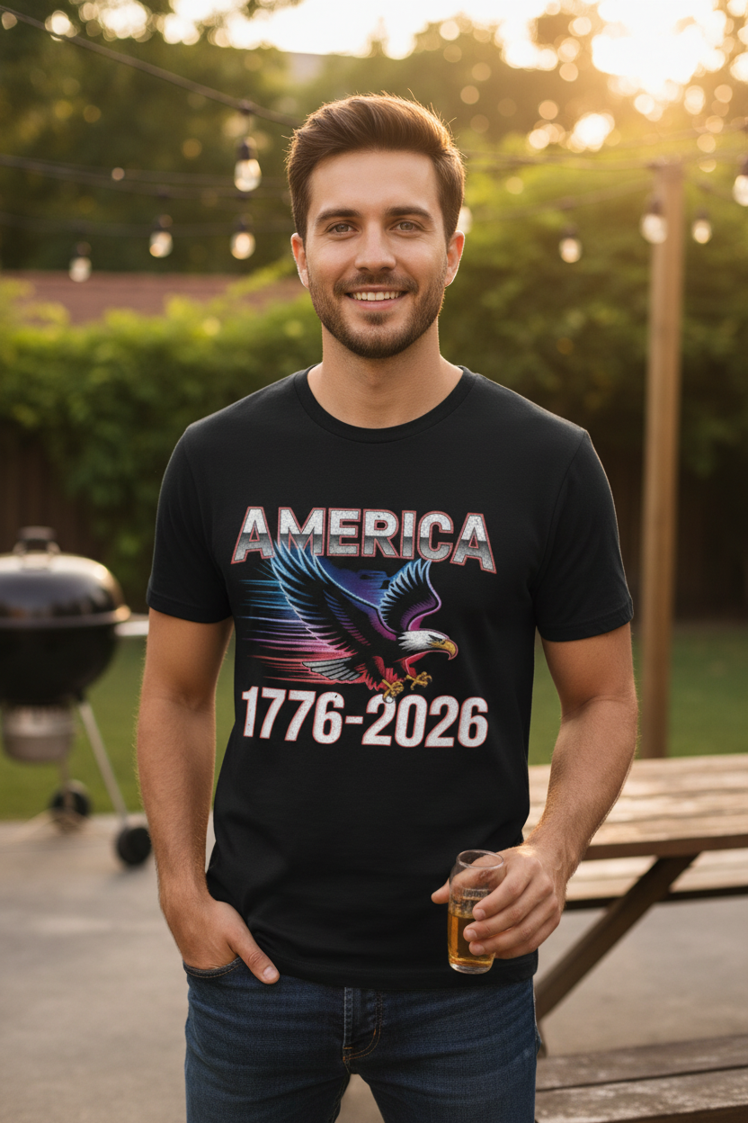 America Eagle Tee Lifestyle