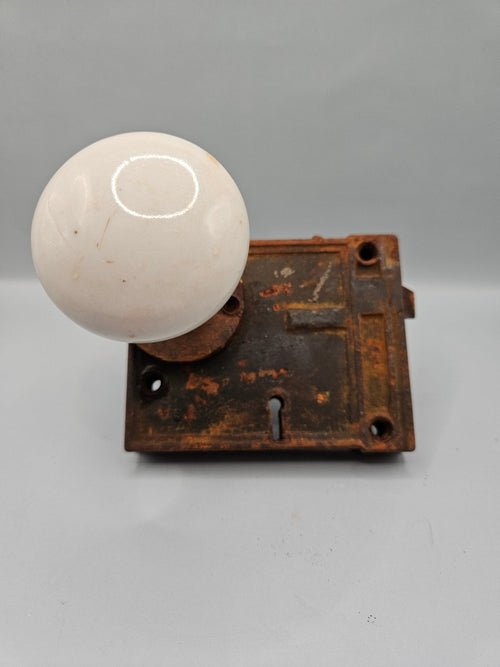 Antique Brass & Glass Door Knobs – Vintage Retro Hardware