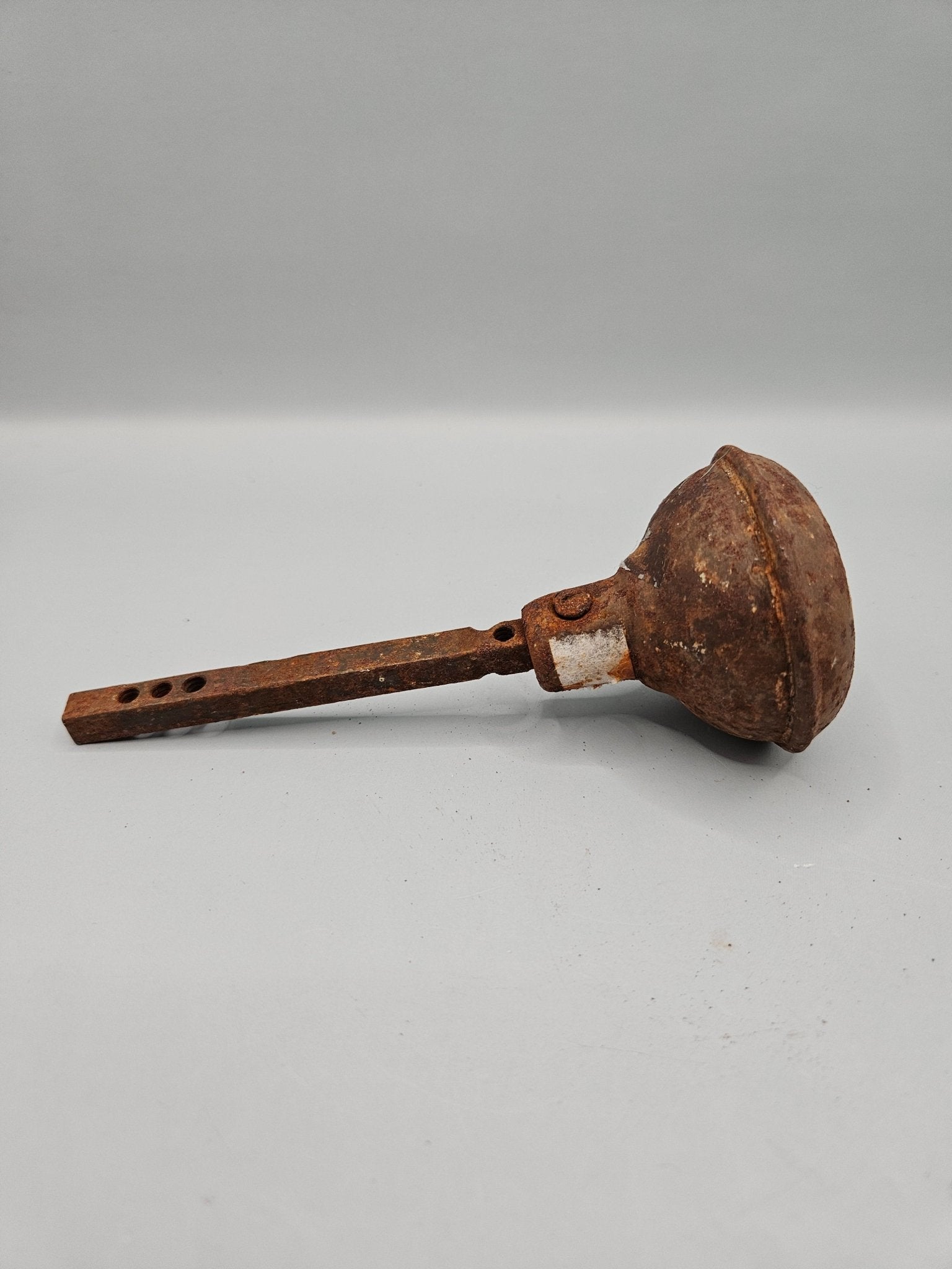 Antique Brass & Glass Door Knobs