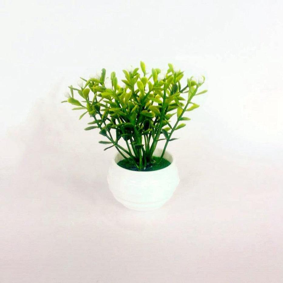 Artificial Succulent Potted Tree Decor