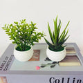 Artificial Succulent Potted Tree Decor