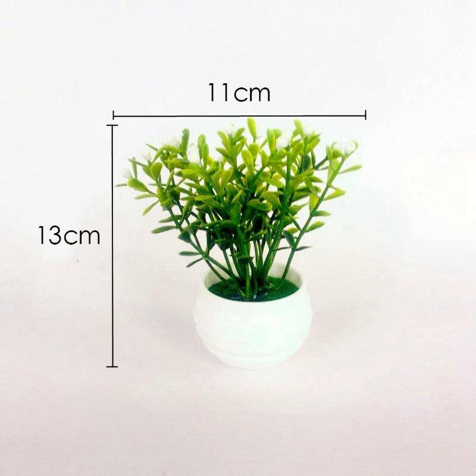 Artificial Succulent Potted Tree Decor