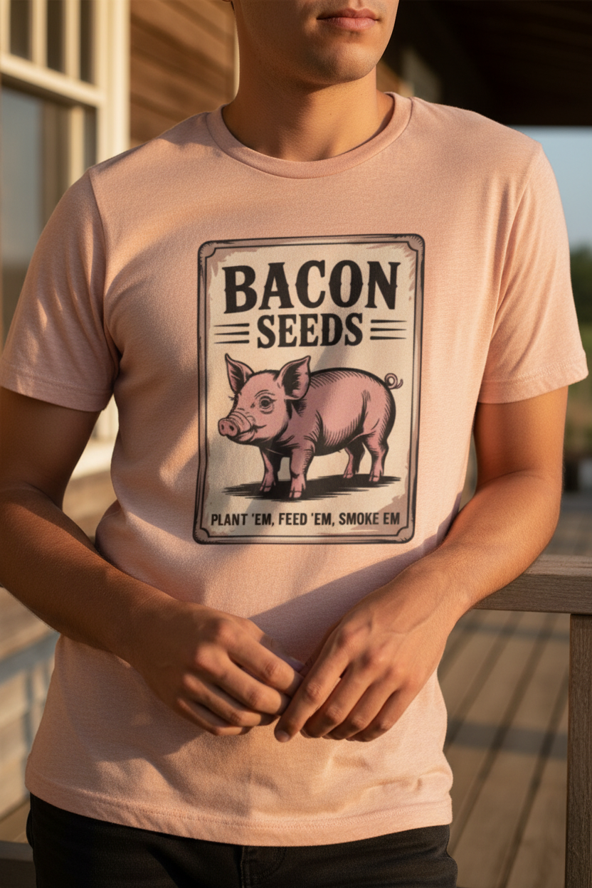 Bacon Tee Lifestyle - Graphic Forward