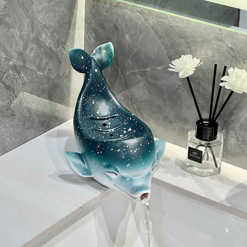 Dolphin Ceramic Soap Dish