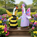 Bee & Butterfly Goose Pair – Hyper Realistic