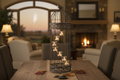 Birdcage Staircase Candle Stand
