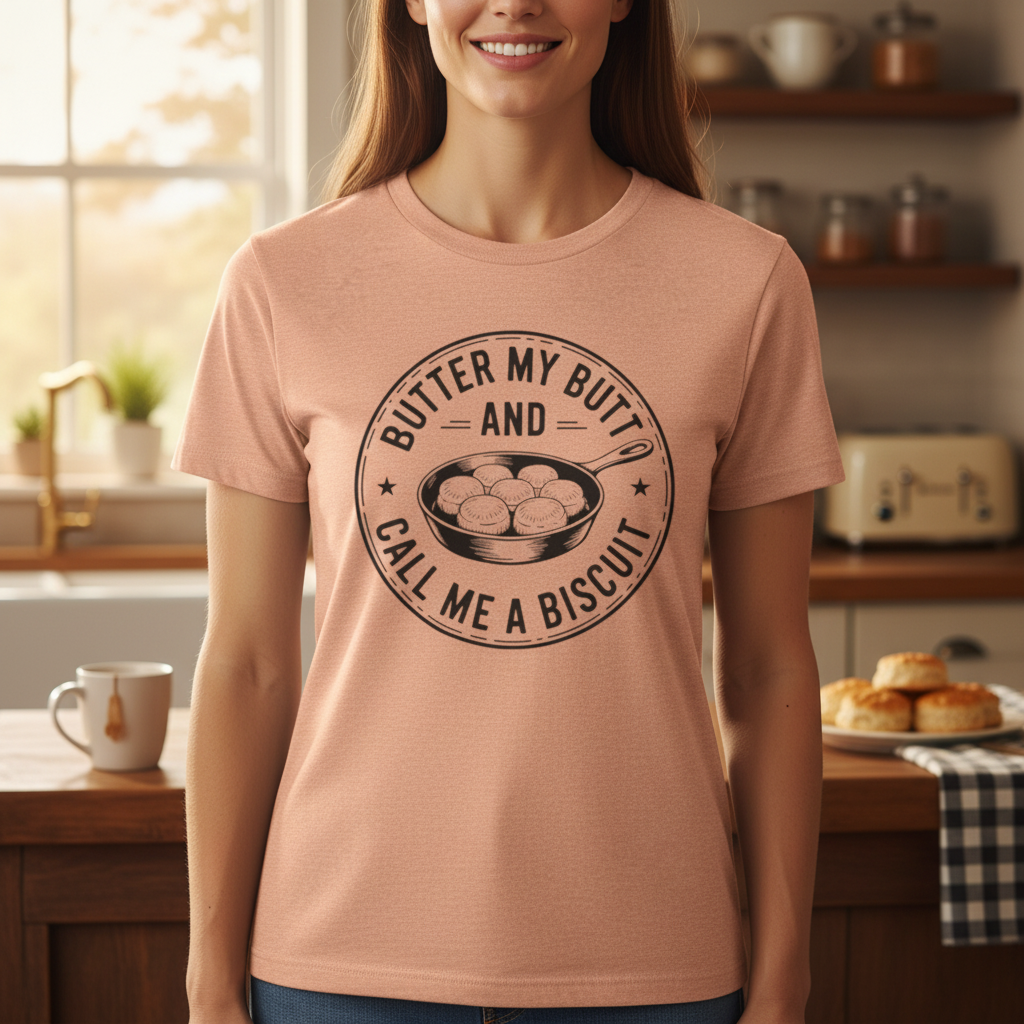 Butter My Butt and Call Me A Biscuit Tee — Lifestyle