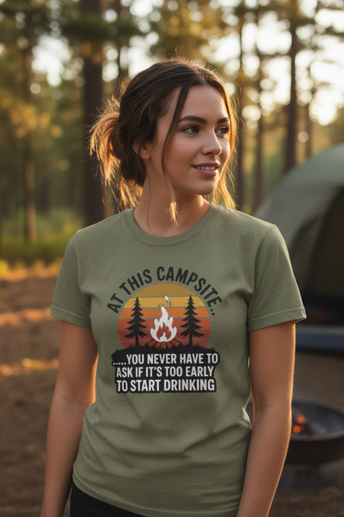 Camping Tee - Woman Lifestyle