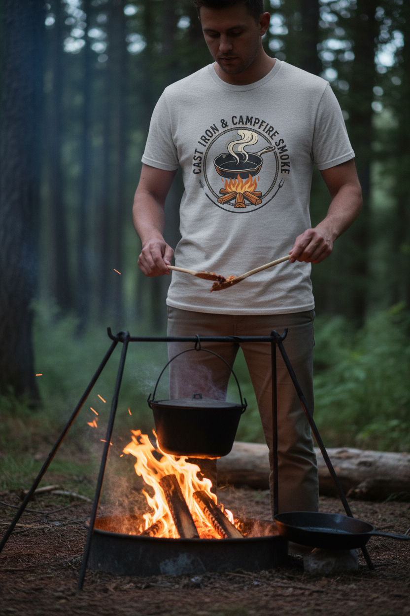 Cast Iron & Campfire Smoke