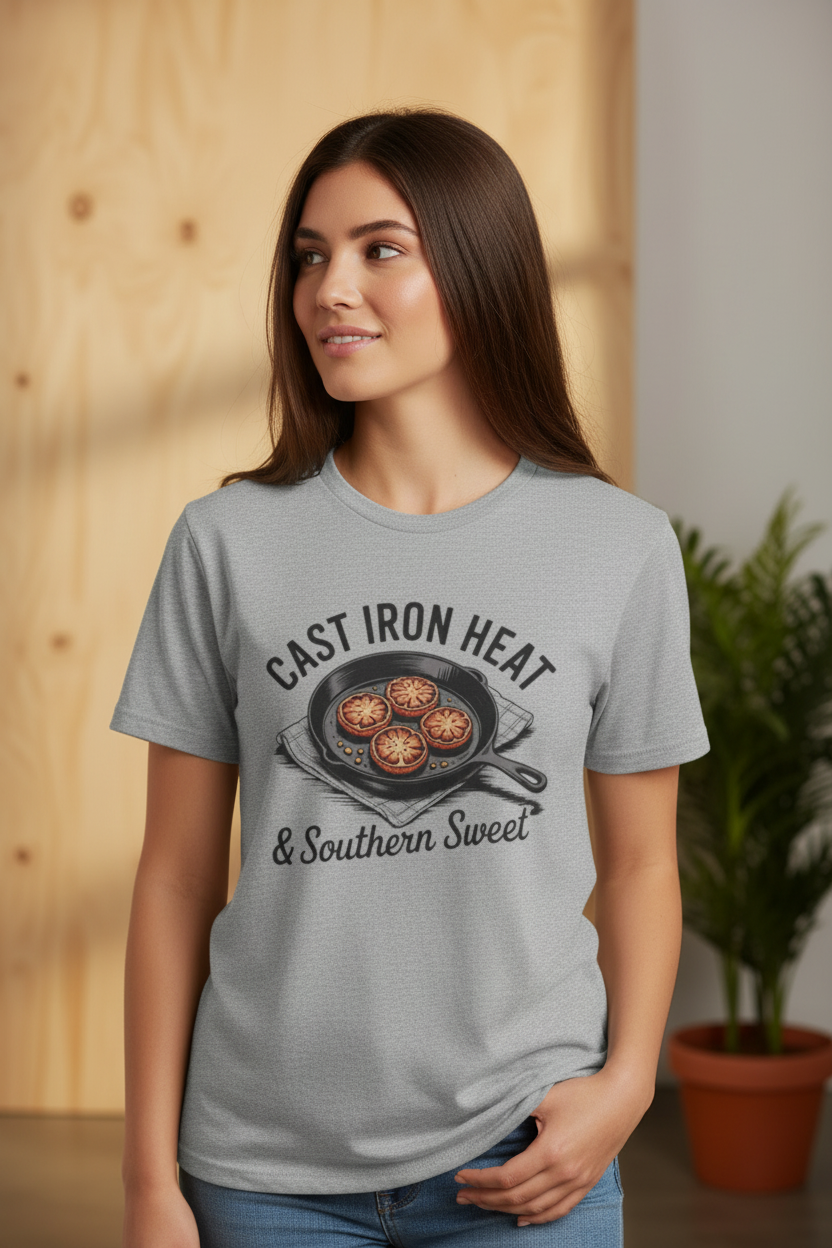 Cast Iron Heat Tee - Woman, Chest Centered