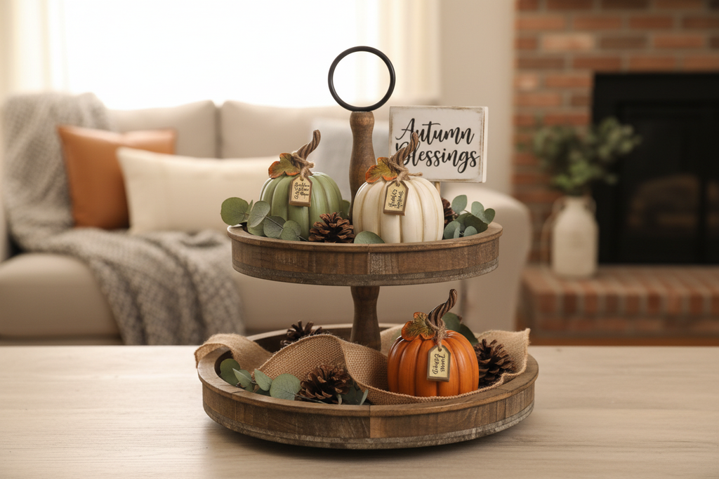 Charming Harvest Pumpkin – Lifestyle