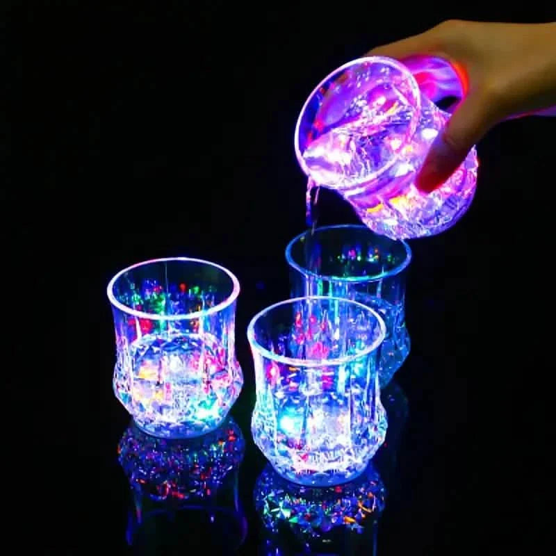Colorful LED Glowing Beer Cups – Light-Up Party Cups