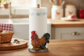 Country Rooster Paper Towel Holder Lifestyle