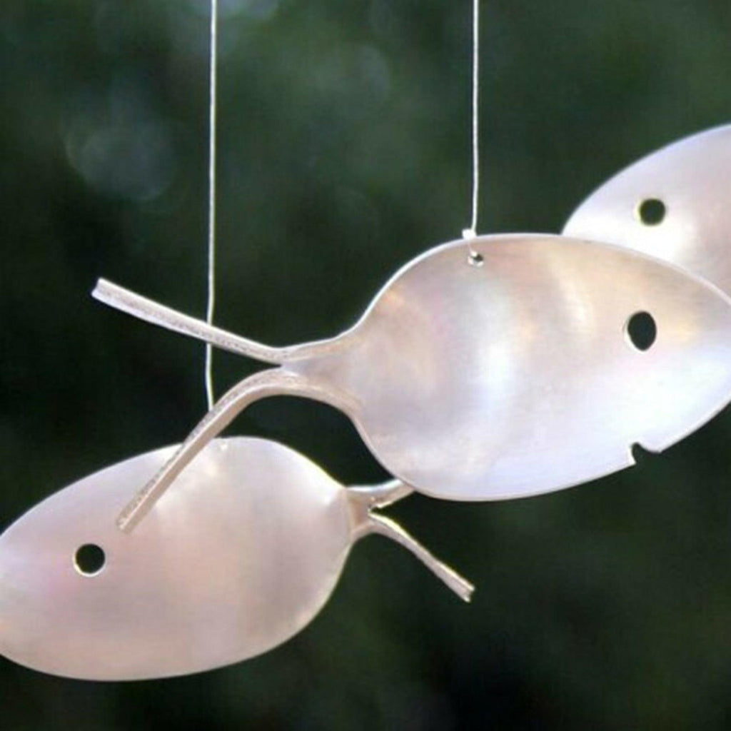 Painted Tropical Fish Wind Chime Mobile