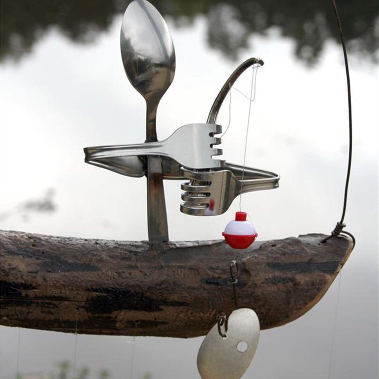 Painted Tropical Fish Wind Chime Mobile