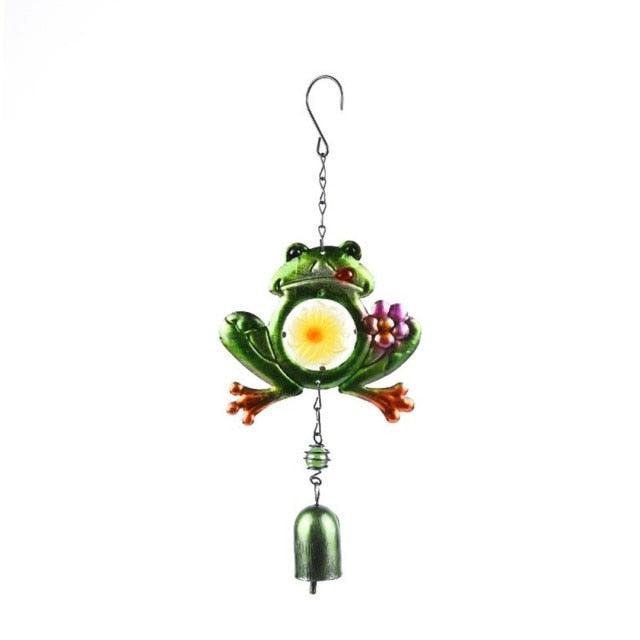 Stained Glass Hummingbird Wind Chimes | Memorial Garden Decor
