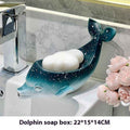 Dolphin Ceramic Soap Dish