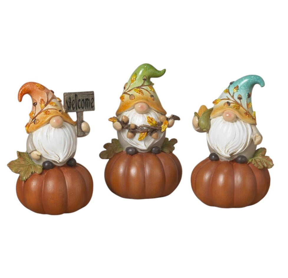 Fall Gnome Pumpkin