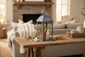 Farmhouse Lantern in Vintage Zinc Finish
