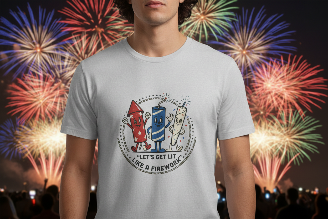 Firework Party Tee - Shirt Focus