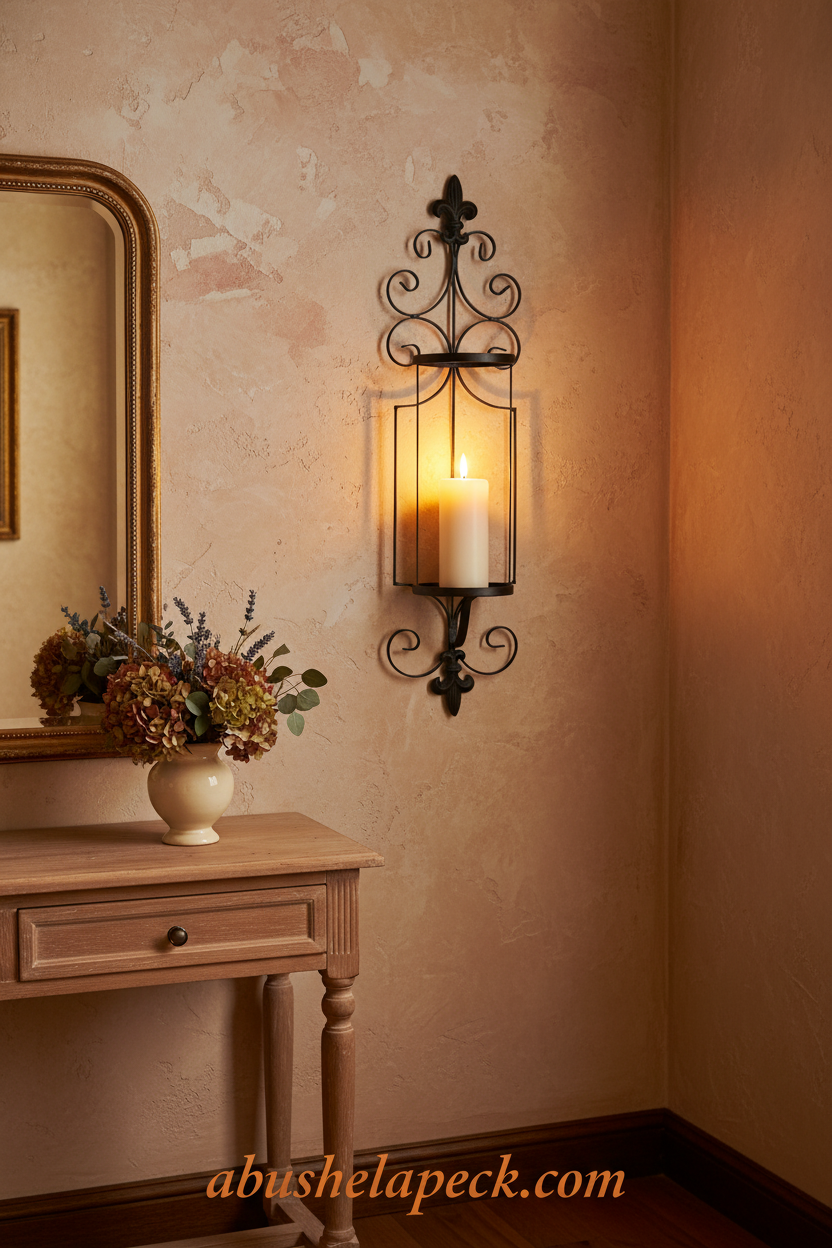 Fleur-De-Lis Wall Sconce