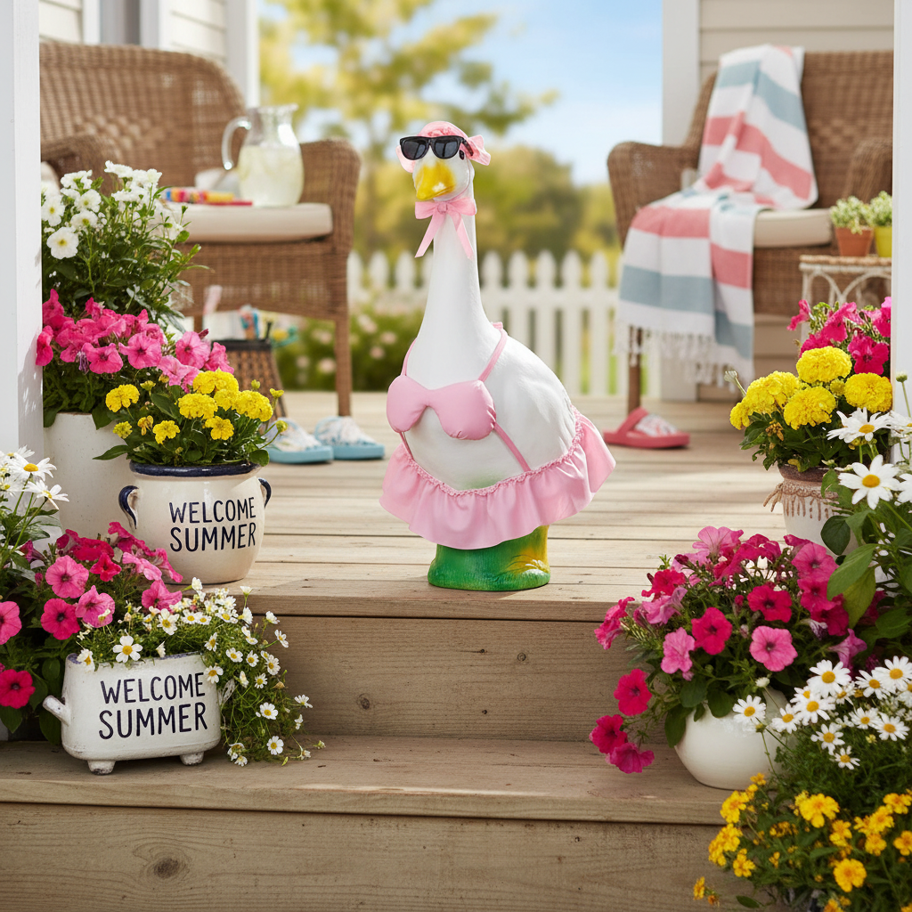 Gaggleville Pink Bikini Goose – Lifestyle
