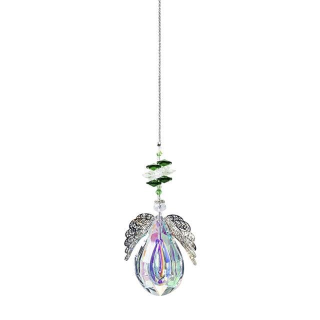 Hanging Crystal Moon Suncatcher