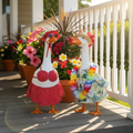 Hawaiian Luau Dot Bikini Goose – Set of 2 Ultra Realistic
