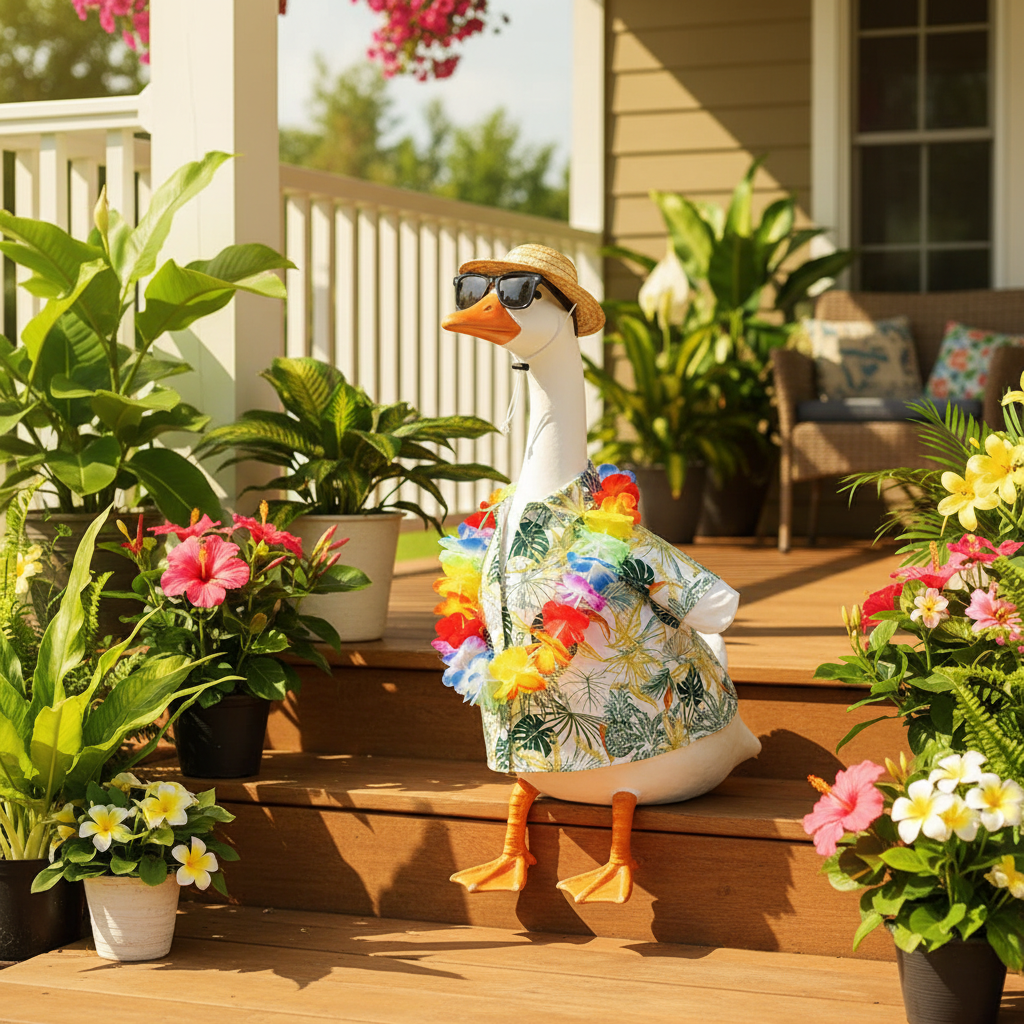 Hawaiian Luau Fresh Floral – Single Outfit