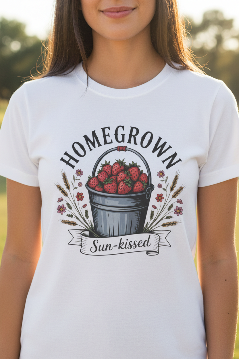 Homegrown Sun-kissed Tee - Woman Lifestyle