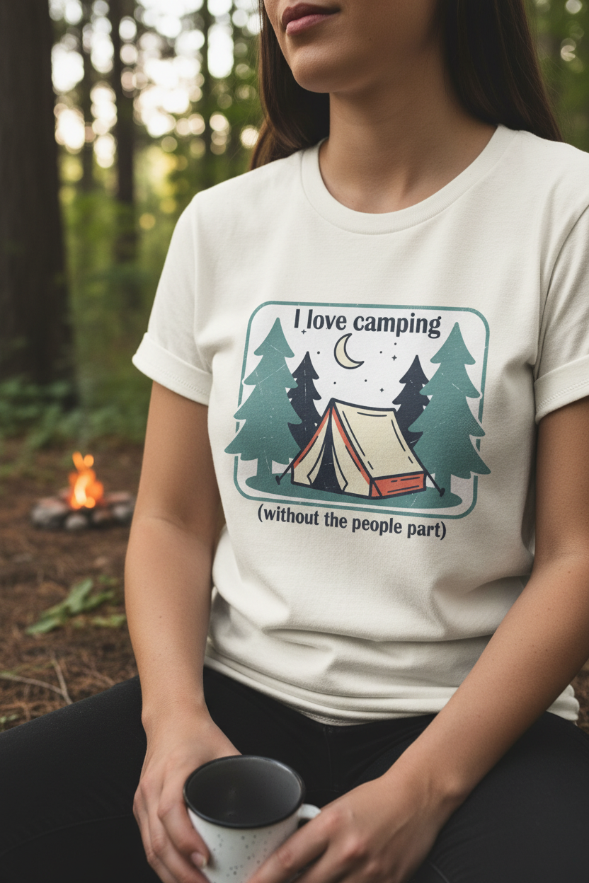I Love Camping T-Shirt