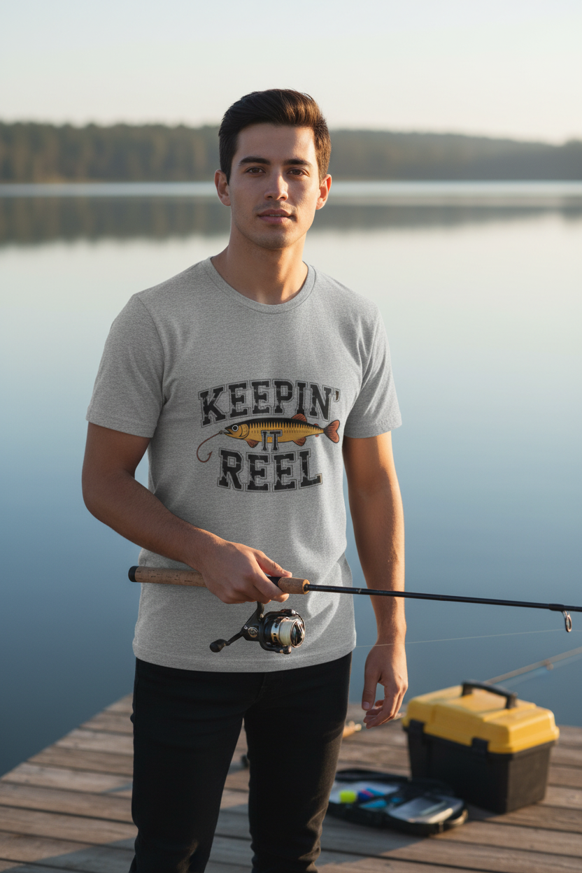 Keeping It Reel Tee Lifestyle Image