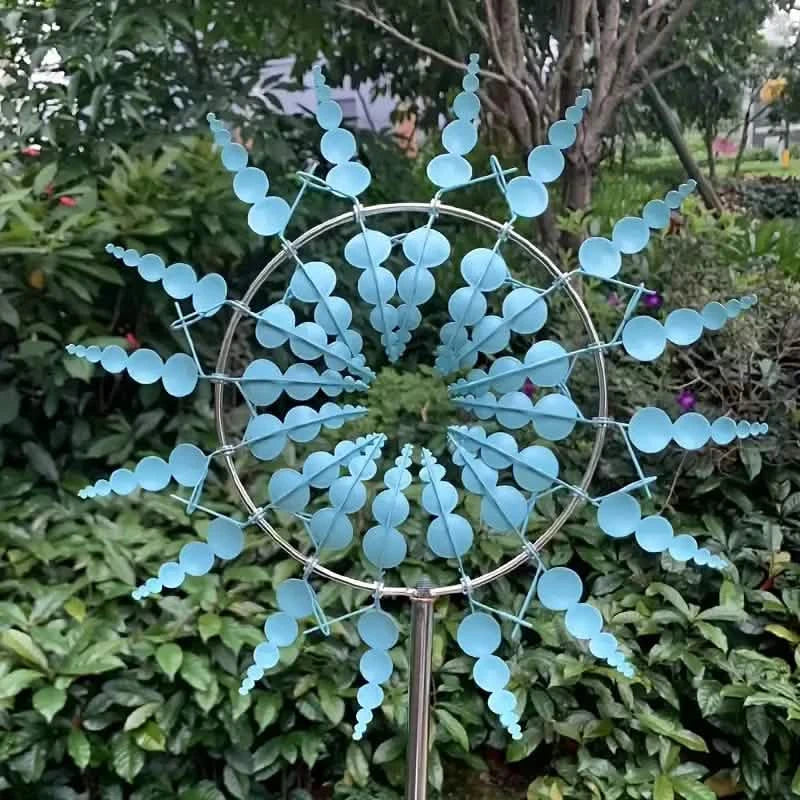 3D Kinetic Wind Spinner Sculpture