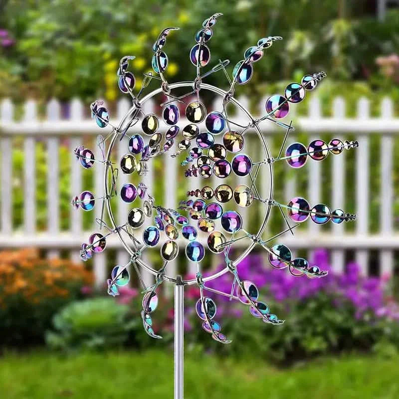3D Kinetic Wind Spinner Sculpture