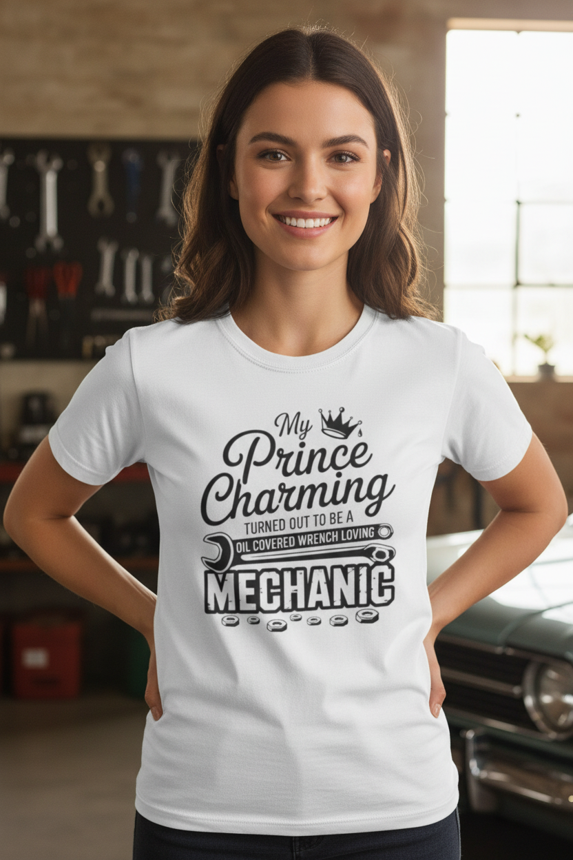 Mechanic Tee - Woman Lifestyle