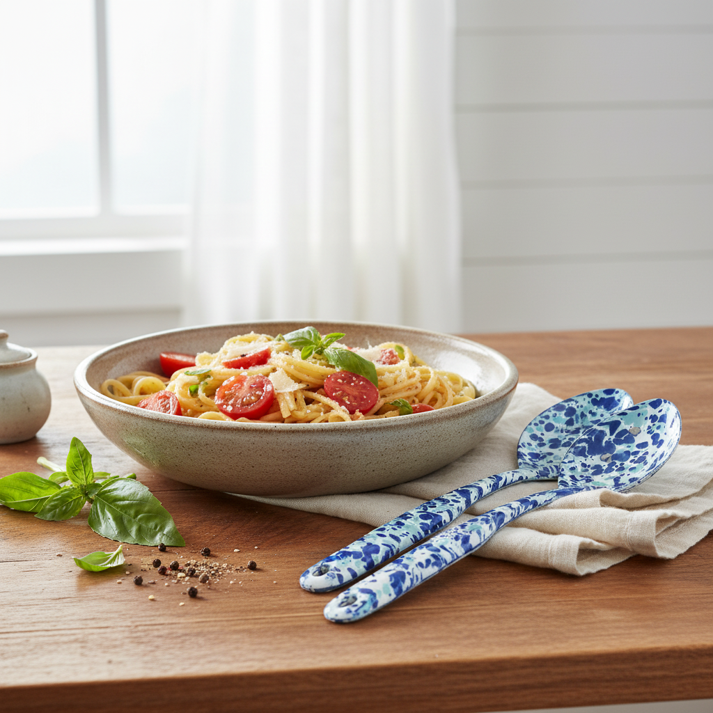 Ocean Swirl Spoon Set Lifestyle