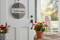 Patriotic Welcome Sign Lifestyle