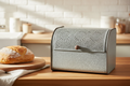 Rustic Weathered Zinc Bread Box Lifestyle